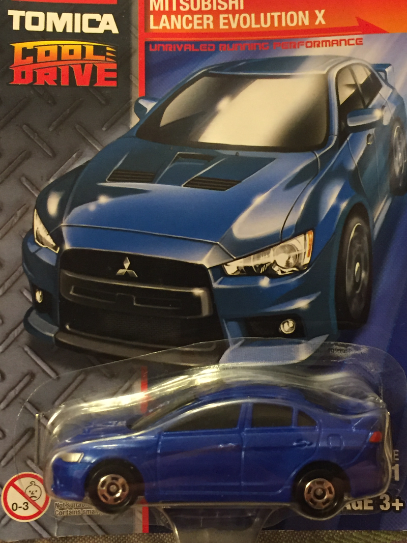 The CZ4A EvoX Lancer. I knew these were budget models going into this because of the blacked out windows.